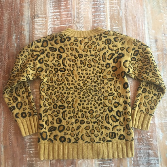 Jen’s Pirate Booty Jungle Queen leopard sweater - Picture 3 of 10